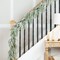 Northlight Real Touch™ Flocked Cedar Pine Artificial Christmas Garland - 10' - Unlit